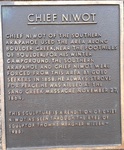 Chief Niwot (Left Hand) Plaque by Nealmcb