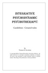 Integrative Psychodynamic Psychotherapy: Guidelines - Ground-Rules